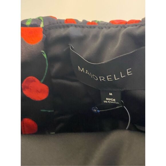 Majorelle NWT Kym Crop and Kym Mini Skirt Set in Black Cherry Size M - Picture 9 of 16